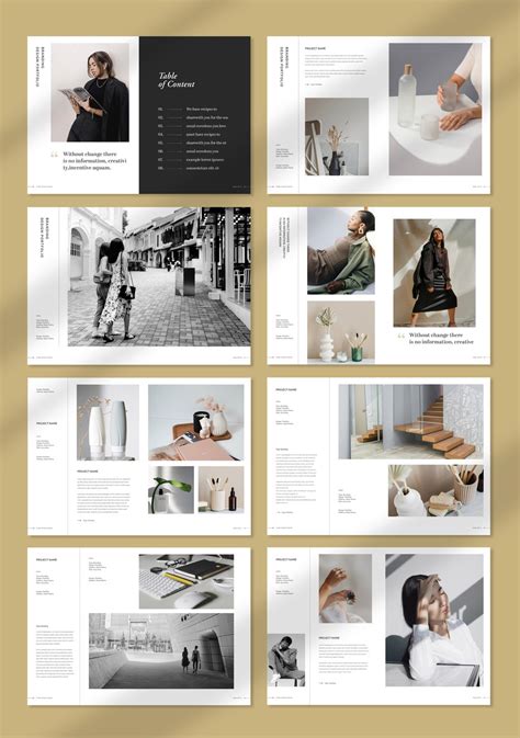 free indesign portfolio templates.